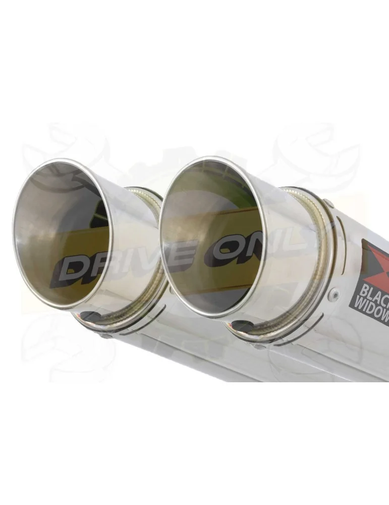CB1100 X11 4-2 Tube de raccords et Silencieux GP Rond En Inox 230mm