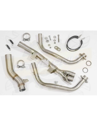 CB500 F X CBR500R Performance De Cat Ligne complètes Ovale Stainless/En Carbone Silencieux 300mm