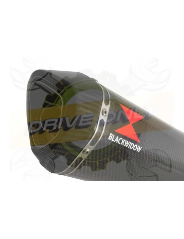 CB500 F X CBR500R Performance De Cat Ligne complètes Hexagonale Carbon/En Carbone Silencieux 300mm