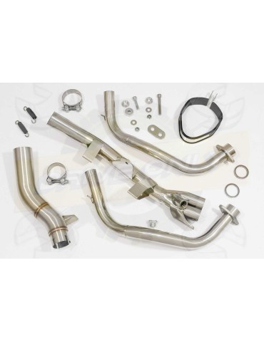 CB500 F X CBR500R Performance De Cat Ligne complètes Hexagonale Carbon/En Carbone Silencieux 300mm