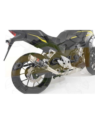CB500 F X CBR500R Performance De Cat Ligne complètes Silencieux GP Rond En Carbone 230mm