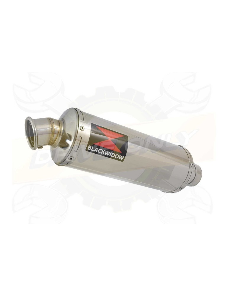 CB500F CB500X CBR500R Tube de raccord & Silencieux Rond Inox 300mm