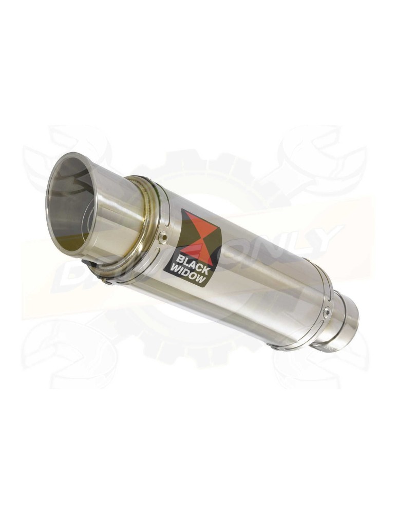 CB500F CB500X CBR500R Tube de raccord & Silencieux GP Style Rond Inox 230mm