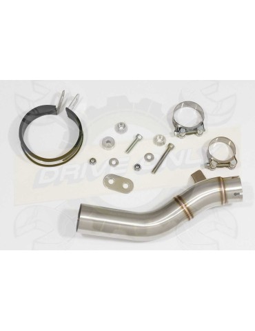 CB500F CB500X CBR500R Tube de raccord & Silencieux Rond En Carbone 200mm