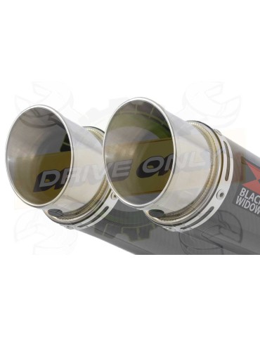 CB1100 X11 4-2 Ligne complète & Silencieux GP Rond Carbone 350mm
