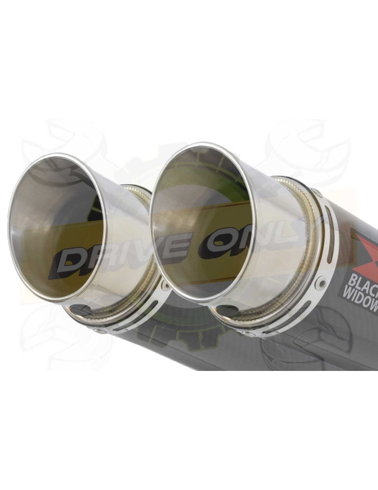 CB1100 X11 4-2 Ligne complète & Silencieux GP Rond Carbone 350mm