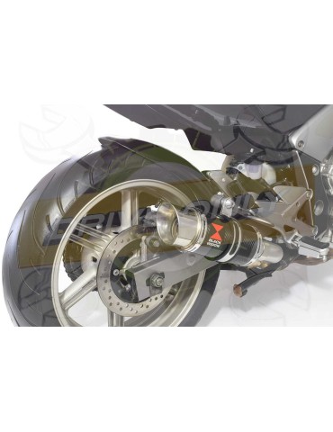CBF1000 2006-2011 Par paire, Silencieux Rond Carbone 200mm