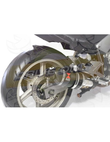 CBF1000 2006-2011 Par paire, Silencieux Ovale Carbone 200mm