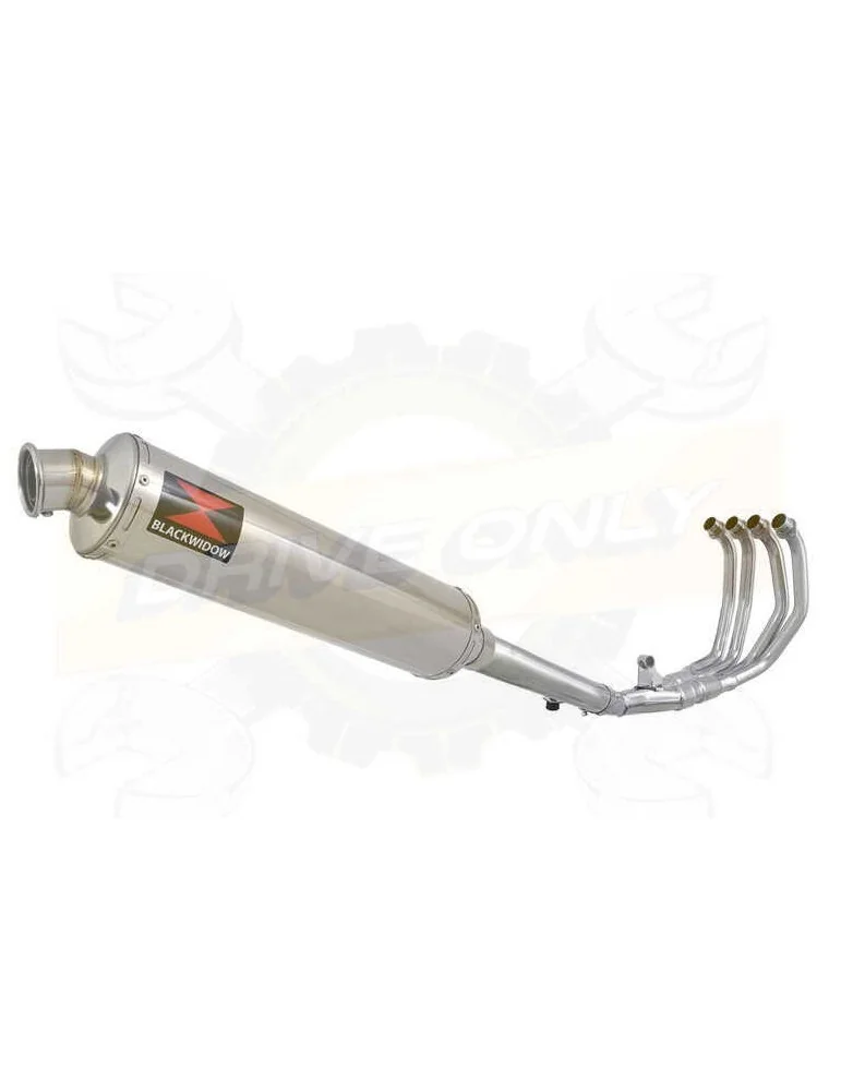 CBR600 CBR 600 FX FY 1999 2000 Ligne complète & Silencieux Rond En Inox 400mm