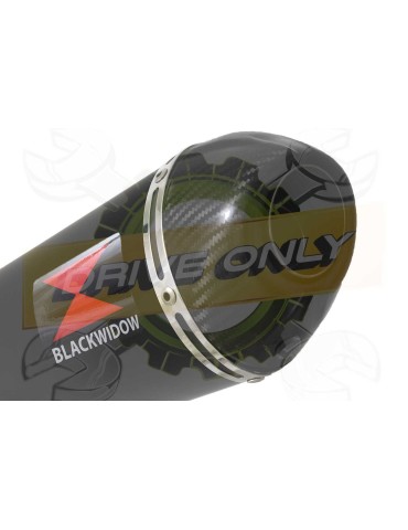HONDA MSX 125 GROM 2017 complet court noir Stubby Système D/'échappement