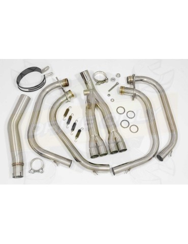 CBF 600 S N 2004 - 2007 (PC38) Ligne complète Silencieux GP Rond En Carbone 360mm