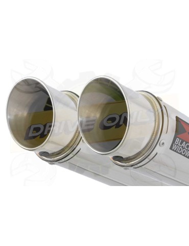 CBR 1100 XX Blackbird 4-2 Tube de raccord et Silencieux GP Rond En Inox 230mm