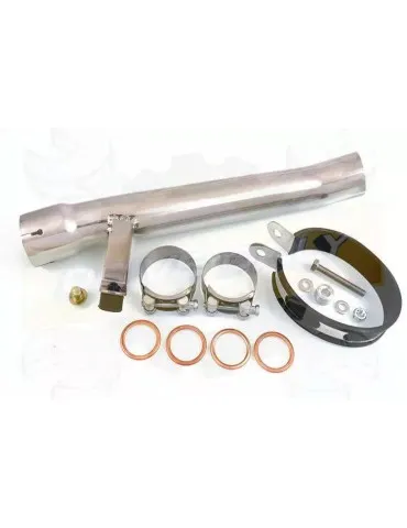 CBR1100 CBR 1100 XX Blackbird 4-1 Ligne complète & Silencieux Rond En Inox 300mm