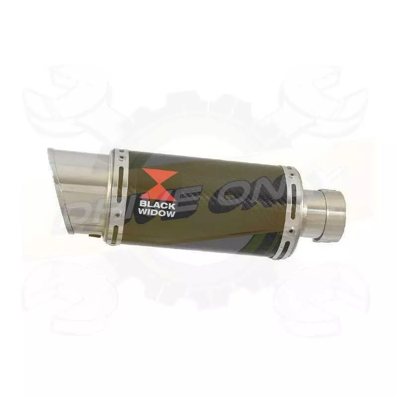 Rond En Carbone Silencieux 200mm