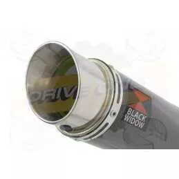  Rond En Carbone Silencieux 200mm