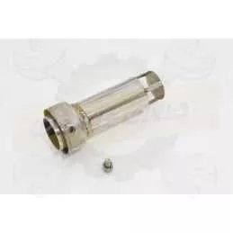  Ovale En Inox Silencieux & En Carbone Tip 200mm
