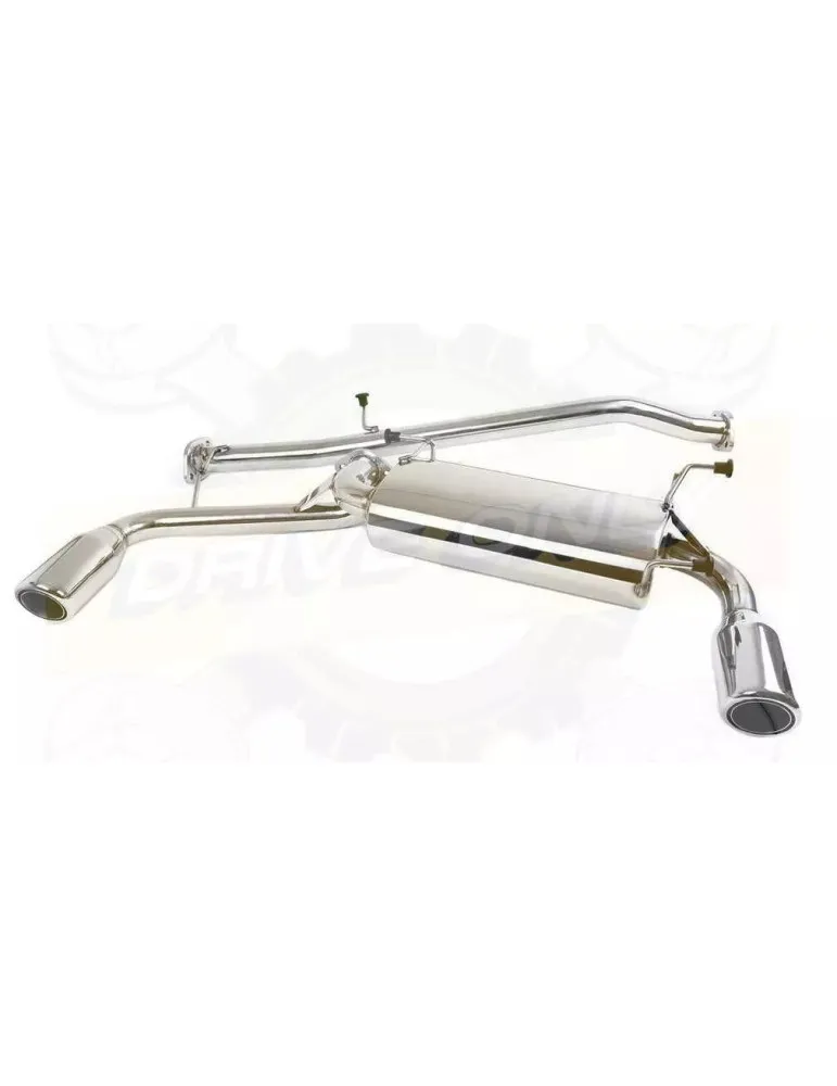 Ligne Duplex sport Inox DriveOnly: Mazda MX5 Na  1990 - 1998 1.6 / 1.8