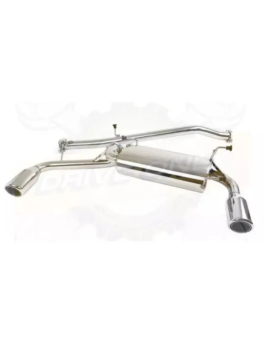 Silencieux + Intermédiaire Duplex sport Inox DriveOnly: Mazda Mx5 Na 1.6 / 1.8 1990 - 1998