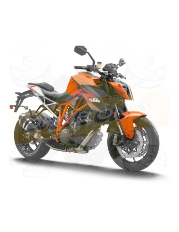 Silencieux sport Dominator : 1290 Super Adventure Standard / R 2015 - 2016