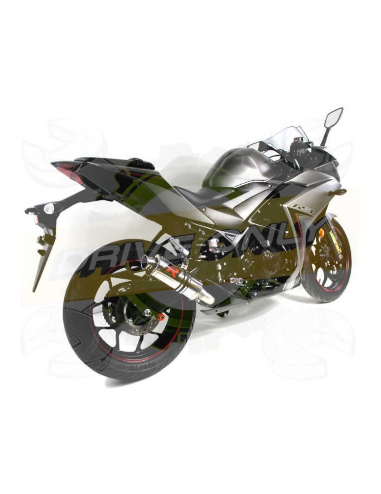 Silencieux sport Dominator : YZF R3 2015 - 201x Silencieux sport Dominator : YZF R3 2015 - 201x