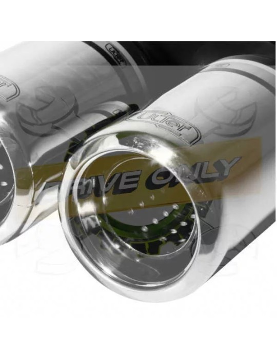 Silencieux Arrière Pour Opel Vectra B 1.6 à 2.6 V6 - Acier Aluminié, Neuf, Homologué E