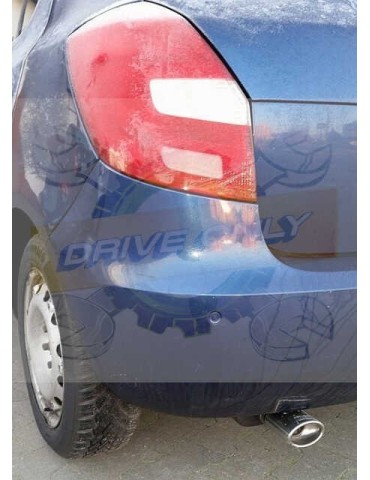 Silencieux Ulter Sport 125-211/12-1 SKODA Fabia II 2006-2010 1-4 TDi