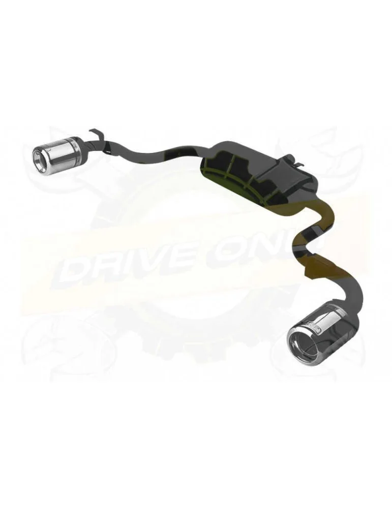 Silencieux Ulter Sport  FIAT Seicento 1998-2010  0.9i & 1.1i Sporting
