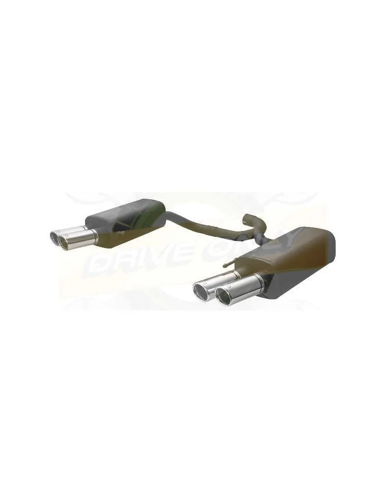 Silencieux Ulter Sport 125-412/70RS SKODA Superb II 2008-2015 Berline 1-4 TSi