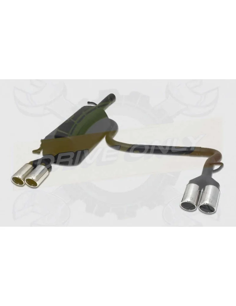 Silencieux Ulter Sport 125-306/28 SKODA Superb 2002-2008 Berline 1-9 TDi