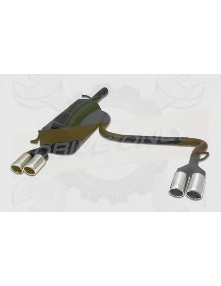 Silencieux Ulter Sport 125-406/10-1 SKODA Superb 2002-2008 Berline 1-9 TDi