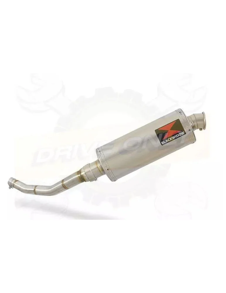 WR 125 R/X 2009/2016 Link Pipe and 300mm Oval Stainless Steel Silencer