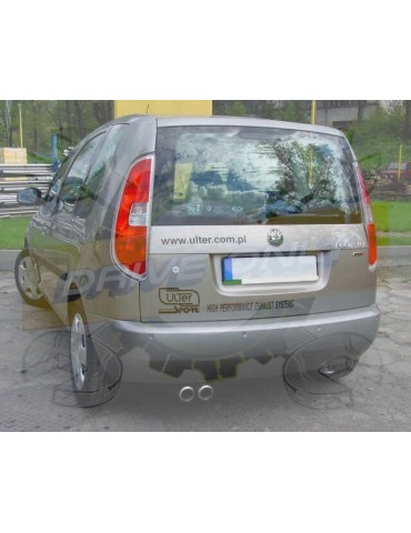 Silencieux Ulter Sport 125-109/21-1 SKODA Roomster 2006-2010 1-4i