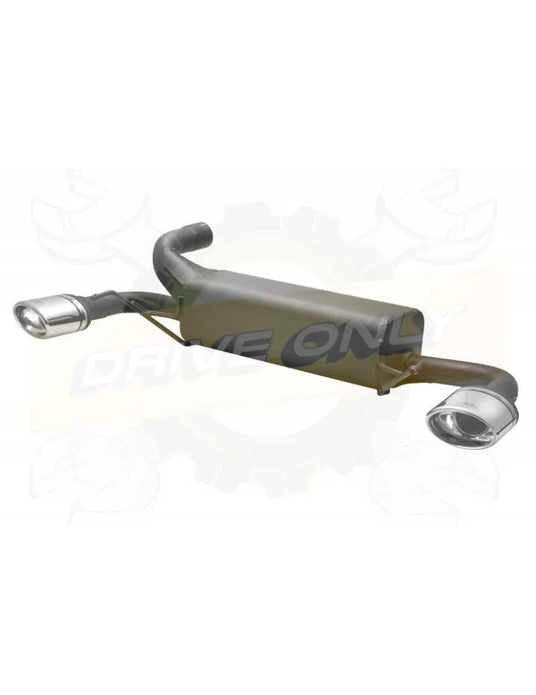 Sport muffler for OPEL Astra J 2010-2015 HATCHBACK 5D 1-6 T)