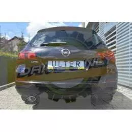 Sport muffler for OPEL Astra J  2010-2015 HATCHBACK 5D 1-6 T)