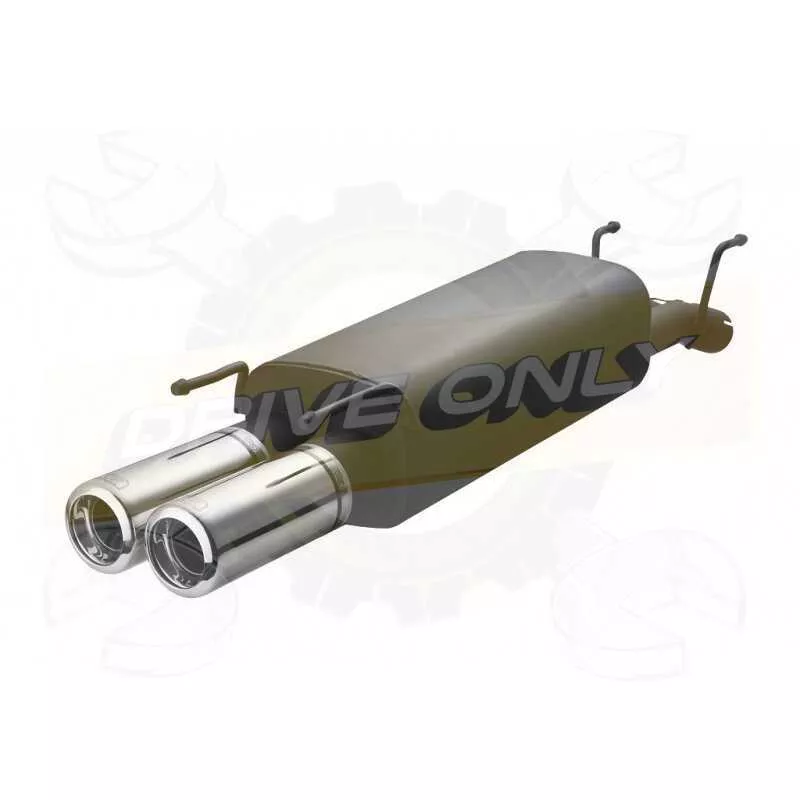Sport muffler for OPEL Omega B V6 SEDAN 1994-2000 SEDAN 2-5 V6)