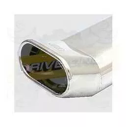 Sport muffler for OPEL Astra G BERTONE 1998-2003 CABRIO 2-2 16V)