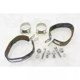 Par paire Hexagonale En Carbone Silencieuxs & Canule en Carbone 300mm