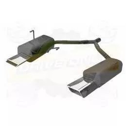 Sport muffler for OPEL...