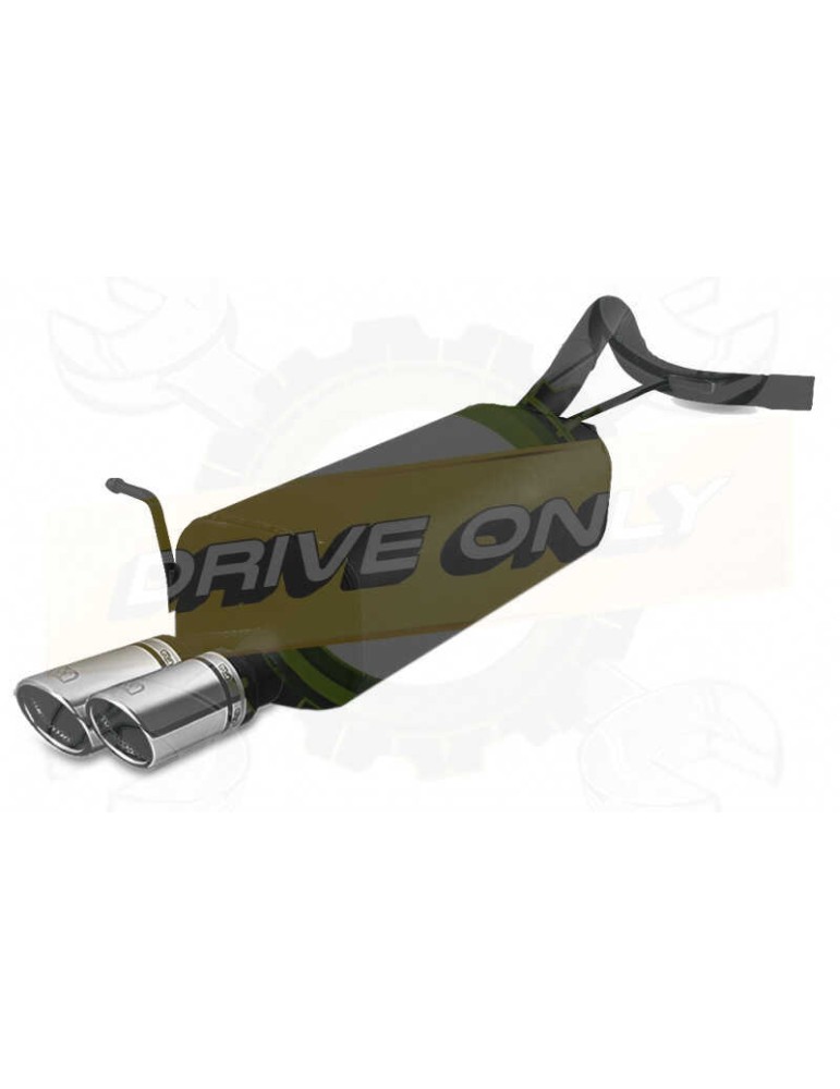 Silencieux Ulter Sport 124-211/70RS SEAT Ibiza Modèle 6L 2002-2008 1.9TDI