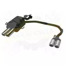 Sport muffler 120-405/70RS...