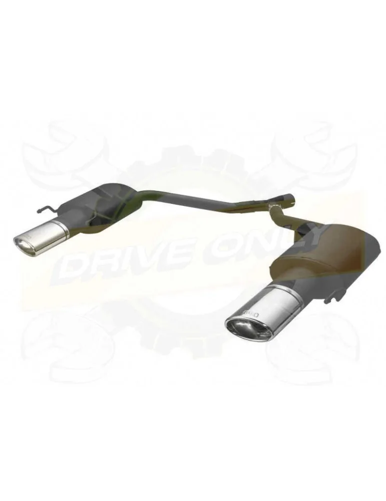 Sport muffler 120-347/27 for OPEL Insignia 2 roues motrices 2008-2012 Break 2.0 CDTi)