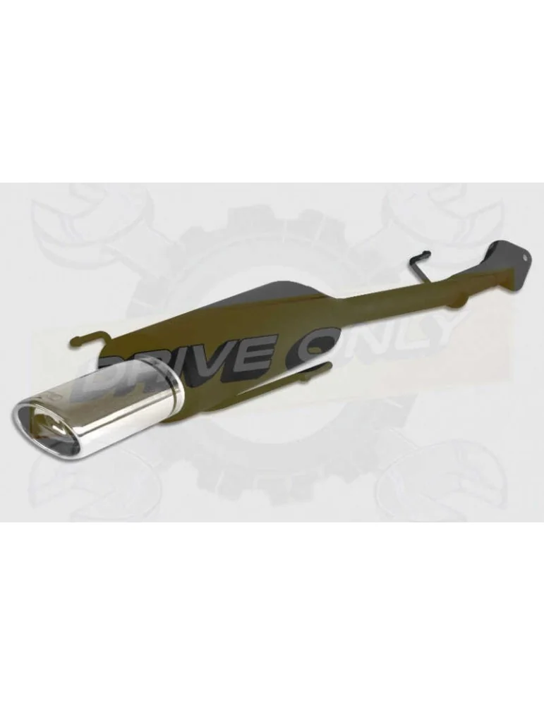 Sport muffler 120-205/07-2 for OPEL Astra G HATCHBACK 1998-2003 HATCHBACK 1-7 DTL)