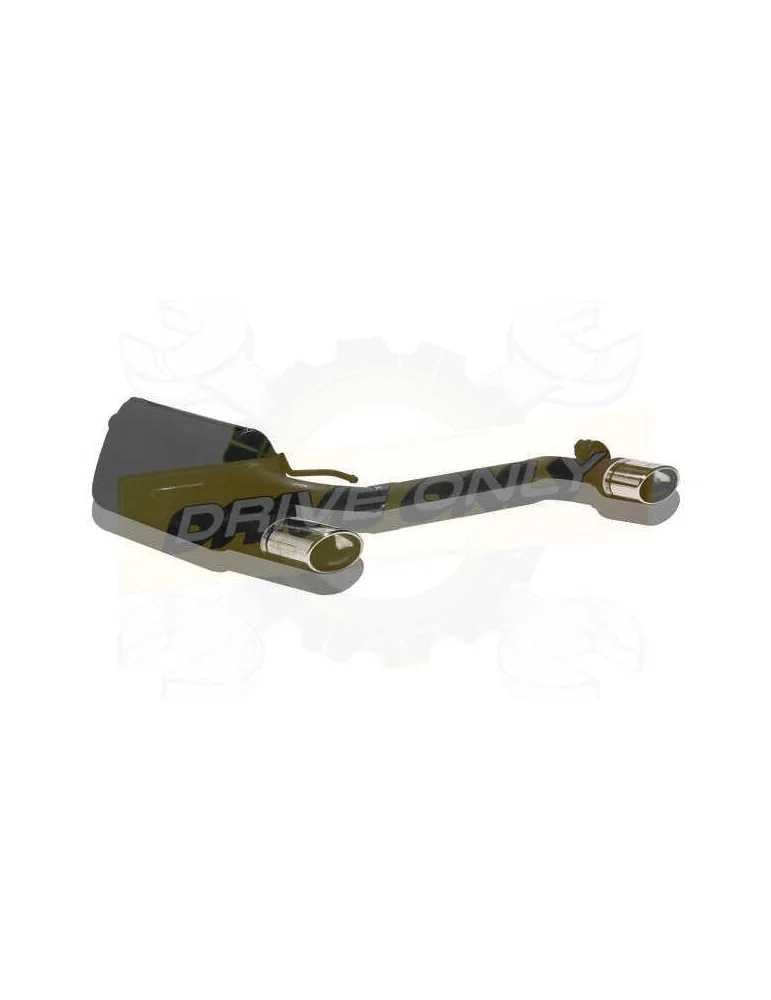 Sport muffler 120-323/28 for OPEL Astra H HATCHBACK 2004-2009 HATCHBACK 5D 1-4i)