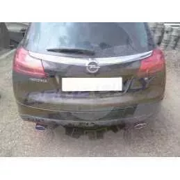 Sport muffler 120-343/27 for OPEL Insignia 4x4   2008-2012 Break 2-0 T 4x4)