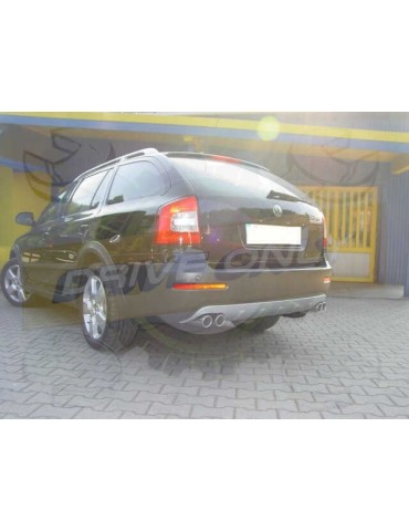 Silencieux Ulter Sport 125-313/21-1 SKODA Octavia II Scout 2006-2013 2-0 TDi