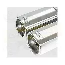 Sport muffler 120-221/12-1 for OPEL Astra F  1996-2002 Break 1-6i 16V)