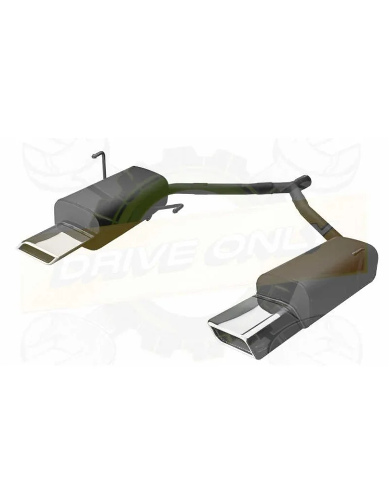 Sport muffler for OPEL Vectra C 2002-2008 Break 1-9 CDTi)