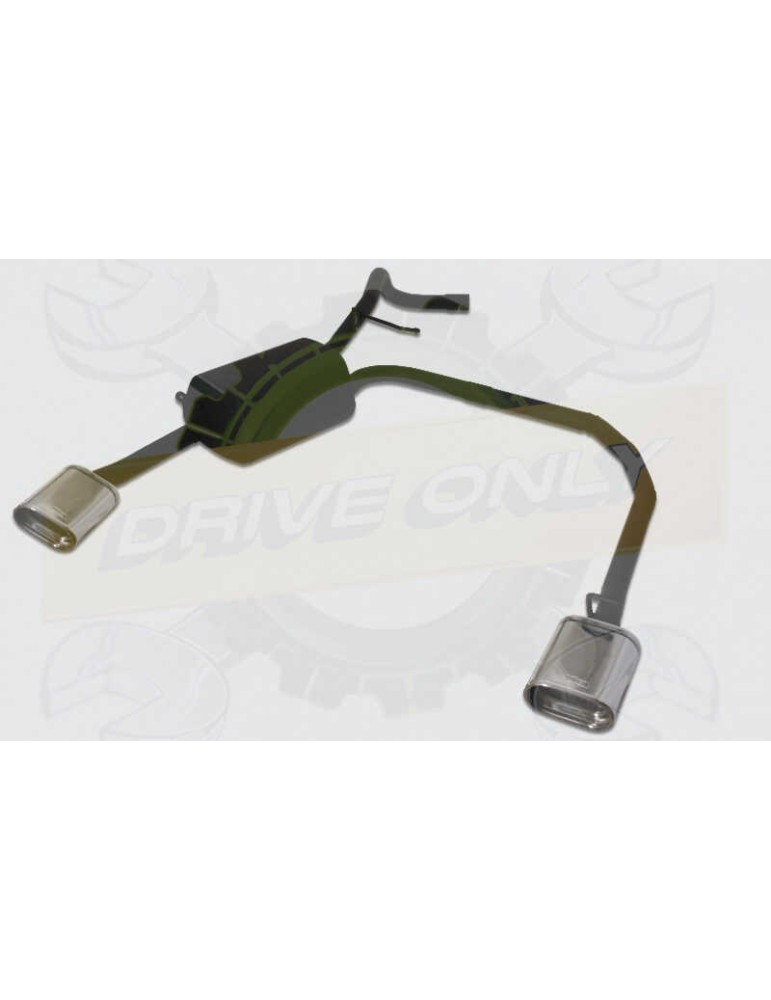 Silencieux Ulter Sport 125-303/10 SKODA Fabia I 2000-2006 1-2i