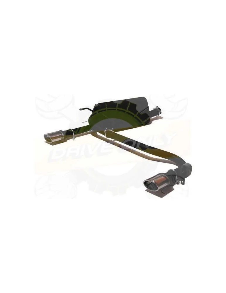 Sport muffler 120-329/10-1 for OPEL Astra H Diesel 2004-2009 Break 1-7 TDCi)