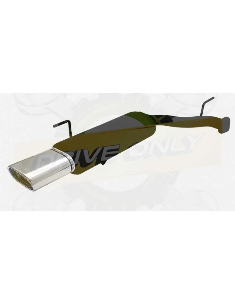 Sport muffler 120-131/21-1 for OPEL Vectra B 1999-2002 Break 1-6i 16V)